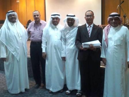Selamat H. Kuswantoro Marko Lulus S2 di King Abdulaziz University Jeddah
